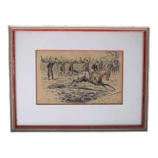 Late 19th Century "Then the Highlanders Gave a Tearin' Howl" For Sale