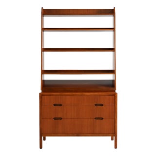 Teak Bookcase by Förenade Möbelfabrikerna, Sweden, 1950s For Sale