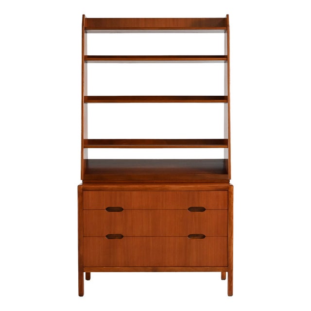 Teak Bookcase by Förenade Möbelfabrikerna, Sweden, 1950s For Sale