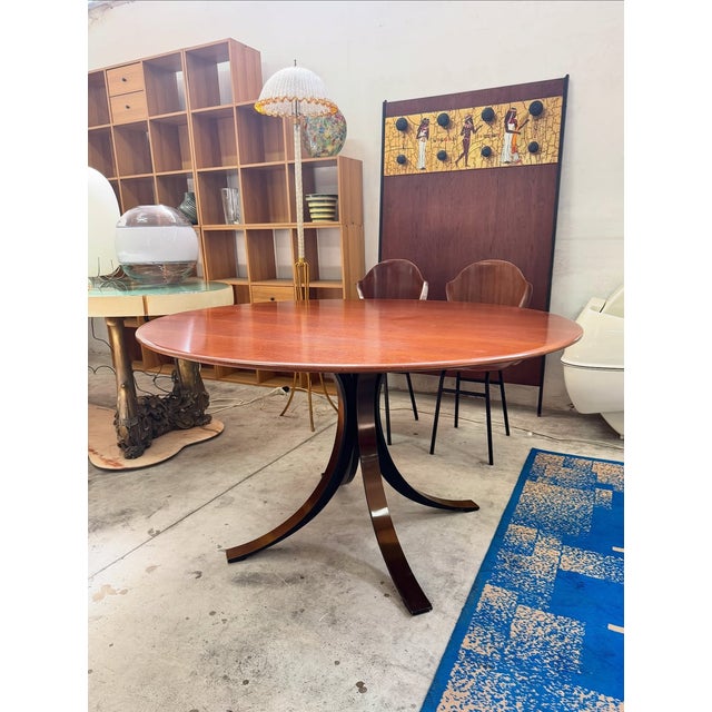 Wood Dining Table by Osvaldo Borsani for Tecno, 1960s For Sale - Image 7 of 9