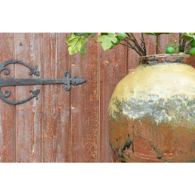 19th Century 19th Century Antique Chinese Celadon Wine Earthenware Jar For Sale - Image 5 of 12