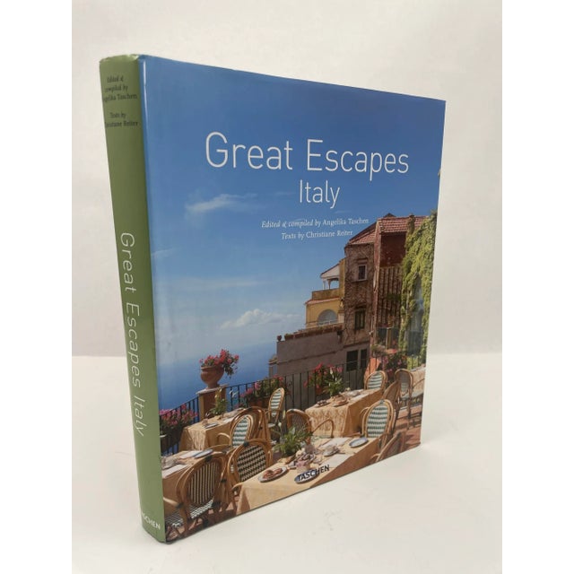 Great Escapes: Italy Angelika Taschen and Christiane Reiter Hardcover Book. To travel through Italy is as close as one...