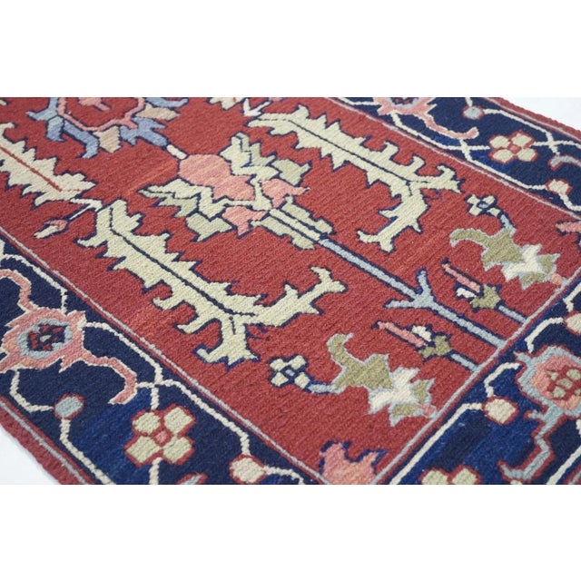 Early 21st Century Sumak Runner 2'8'' X 8'0" For Sale - Image 5 of 10