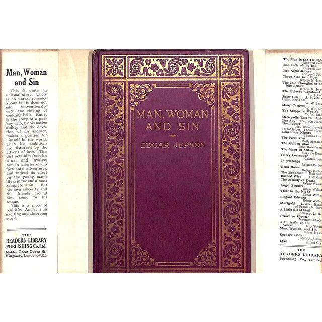 White "Man, Woman and Sin" 1927 Jepson, Edgar For Sale - Image 8 of 8