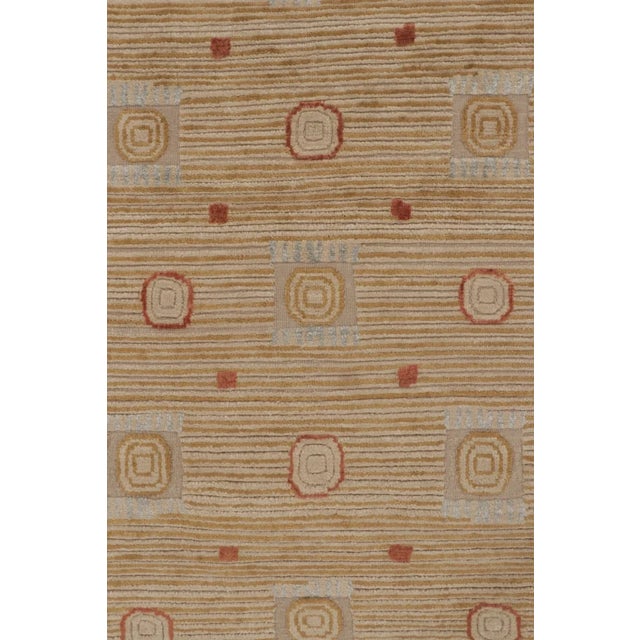 Textile Rug & Kilim's Oversized Scandinavian Rug With Textural High-Low Design For Sale - Image 7 of 11