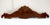 Mid 19th Century 19th Century Mahogany Hand Carved Wood Cornice For Sale - Image 5 of 9