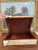 Textile Vintage Possibly Tessellated Stone and Brass Toned Inlay Jewelry or Keepsake Box With Velvet-Like Interior. For Sale - Image 7 of 10