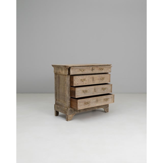 Wood 1880s French Gustavian Chest of Drawers For Sale - Image 7 of 18