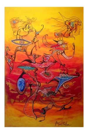 Manitoba, O sol et mio, 2017, Mixed Media