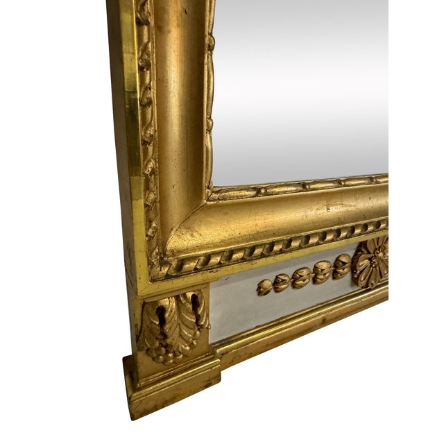 19th Century Swedish Neoclassical Pier Mirror For Sale - Image 12 of 18