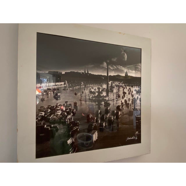 Black Gordon Parks, Place de la Concorde, Paris, France, 1951, Silver Gelatin Print For Sale - Image 8 of 8