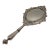 Antique Continental 800 Silver Repoussé Cherub Double-Sided Hand Mirror, 11" For Sale