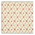 Sample - Schumacher Claremont Embroidery Fabric in Crimson For Sale