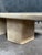 Large Vintage Goatskin Extension Dining Table For Sale - Image 6 of 9