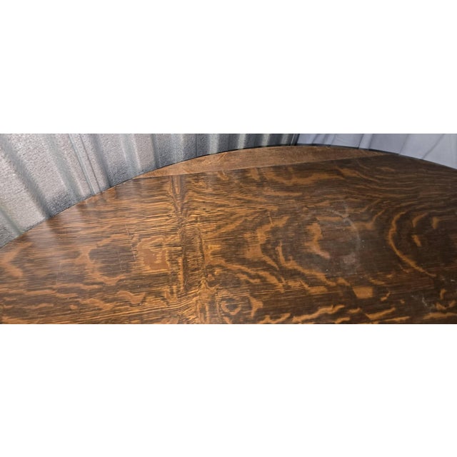 Marked Down (Again)! 1910s Arts & Craft-Style J K Rishel Oak Dining Room Table W Leaves & Chairs For Sale - Image 10 of 18