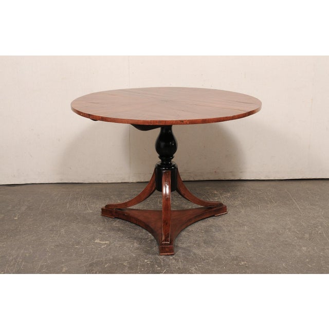 Wood An Italian 46" Round Center Table, 19th C. For Sale - Image 7 of 12