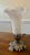 Victorian Meyda Art Nouveau Tiffany Pond Lily Accent Lamp For Sale - Image 3 of 12