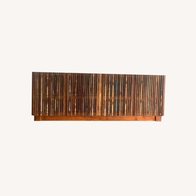 A custom Garu Sideboard commissioned through Dyphor New York and handcrafted in India using reclaimed wood. This piece...
