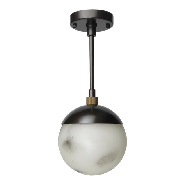 Jamie Young Metro Steel Pendant For Sale