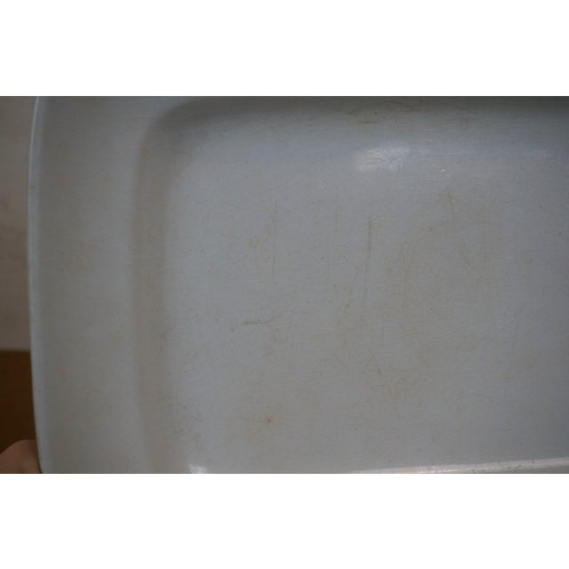 Antique J & G Meakin Hanley England Ironstone China Serving Platter For Sale - Image 9 of 10