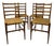 Vintage Italian Chairs in the style of Gio Ponti, 1950s, Set of 4 For Sale