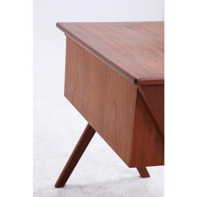 Mid-Century Danish Teak Sewing Box, 1960s For Sale - Image 10 of 15