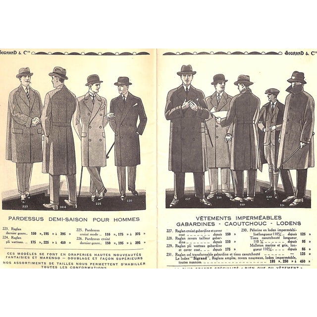 1920s Sigrand & Cie Printemps-Ete 1927 For Sale - Image 5 of 14