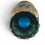 Mid-Century Venetian Hand-Blown Art Glass Cabinet Vase With Tre Fuochi Enamel 6" For Sale - Image 9 of 10