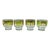 Culver Prado Mid-Century Rocks Glasses - Set of Four For Sale