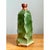 Mid-Century Modern Vintage Green Sculptural Ceramic Vase For Sale - Image 3 of 18