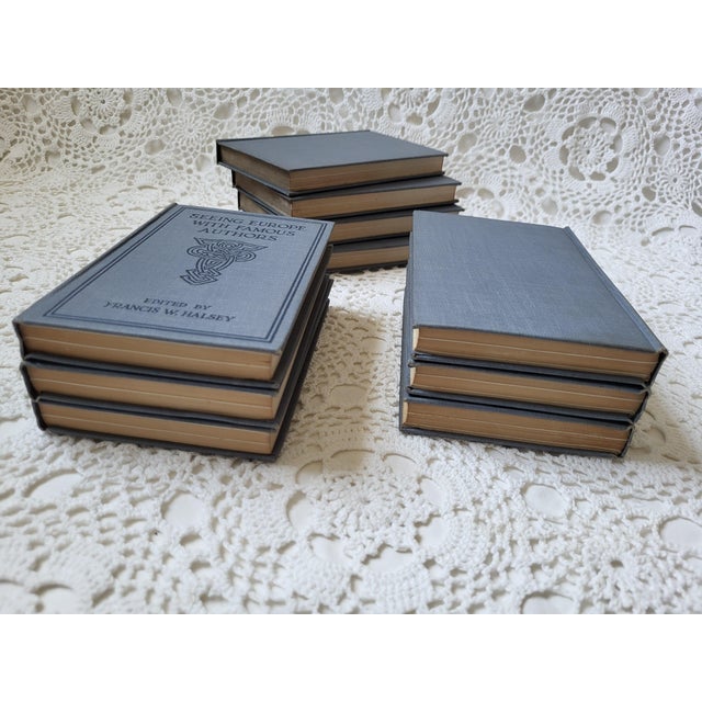 English 1914 Seeing Europe With Famous Authors, Set of 10 For Sale - Image 3 of 14