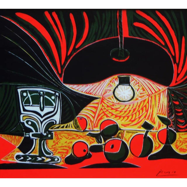 Pablo Picasso "Picasso Linocuts Poster 1970" Size : 28.5 x 20 in | 72 x 51 cm Edition : Small Edition Not Numbered...