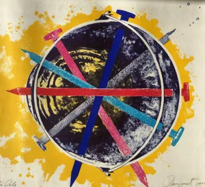 James Rosenquist Echo Pale, From Mirrors of the Mind Portfolio, 1975 1975