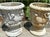 Vintage Pair of Neoclassical Cast Stone Bacchanalian Garden Urns For Sale - Image 6 of 12