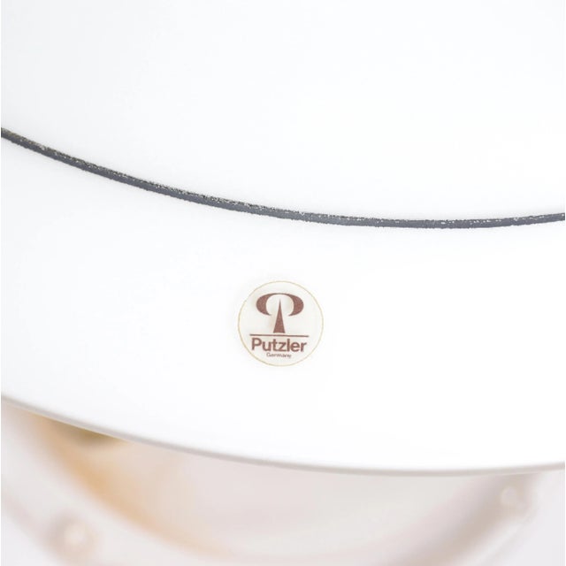 Peill & Putzler Brass, Lucite & Blown Glass Table Lamp Space Age 1970s Germany For Sale - Image 11 of 13