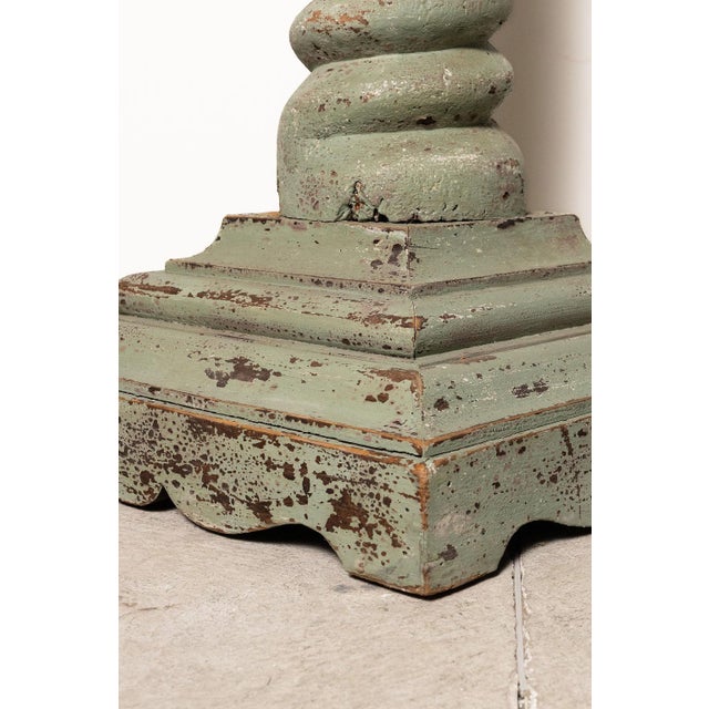 Antique French Barley Twist Display Pedestal For Sale - Image 12 of 13
