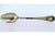 Silver Silver Rice and Serving Spoon with Raised Handle Grooves and Monogram Card For Sale - Image 8 of 9