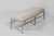 Carlos Solano-Granda Linear Bench in Limed Oak and Bronze Series 60 For Sale In New York - Image 6 of 18