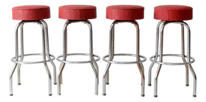 Vintage Bar Stools Set of 4