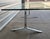 Italian Chrome Coffee Table Joker Attributed to Olivier Mourgue for Airborne 60s For Sale - Image 9 of 10
