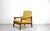 Mid-Century Italian Armchair in Teak and Mustard Velvet, 1960s For Sale - Image 9 of 9