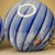 1960s Vintage Blue Swirled Hand Blown Pendants - a Pair For Sale - Image 5 of 9