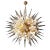 Huge Atomic Sputnik Chandelier in the Style of Stilnovo For Sale
