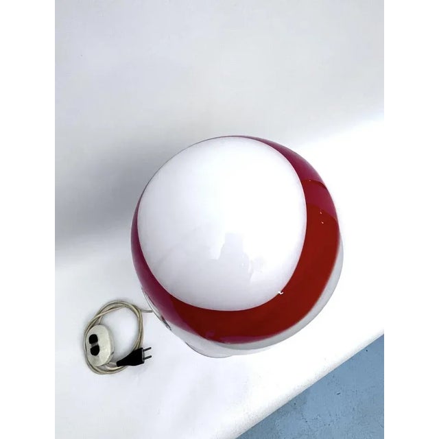AVMazzega Space Age Murano Glass Table Lamp from Mazzega, Italy, 1970s For Sale - Image 4 of 12