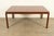 Edward Wormley for Dunbar Mid-Century Modern Walnut Extension Dining Table, Newly Refinished For Sale - Image 9 of 15