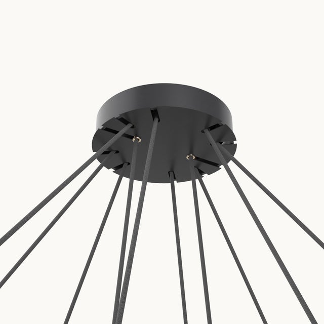 Not Yet Made - Made To Order Emily V10 Group in Semi Matte Paint Pendant from Moss Objects For Sale - Image 5 of 8