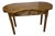 Great Wood Vintage Kidney-Shaped Accent Table For Sale