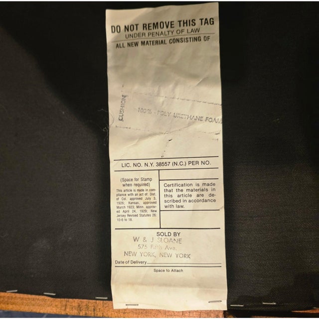 Mid 20th Century Pair of Vintage W & J Sloane Ming-Style Hardwood Benches With Corner Spandrels For Sale - Image 5 of 10