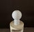 Mid-Century Modern Vintage Glass Table Lamp by Herbert Proft for Glashütte Limburg, Germany, 1970s For Sale - Image 3 of 9