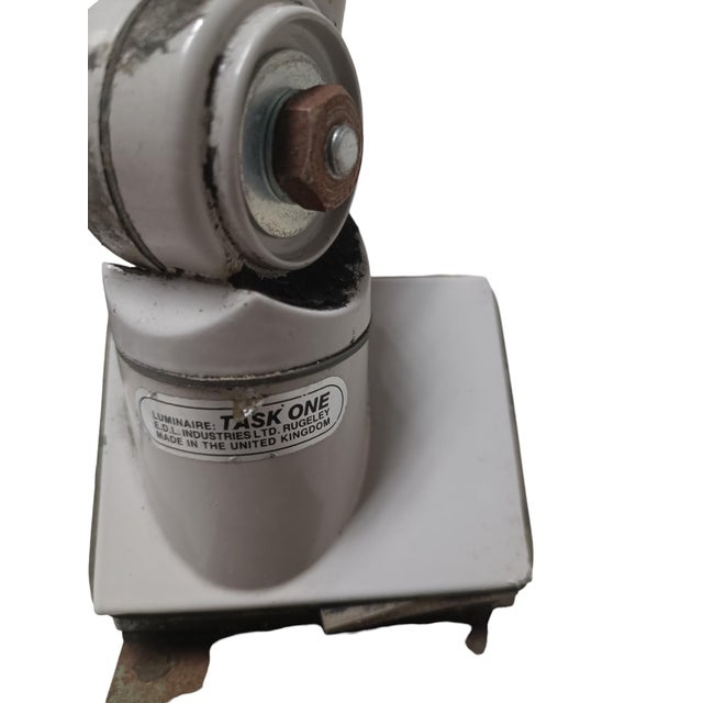 Vintage Industrial Table Lamp, in Good conditions. Designed 1960 to 1969 This piece has an attribution mark, I am sure...